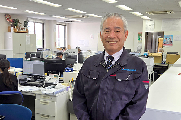 写真：代表取締役社長 日置 正信